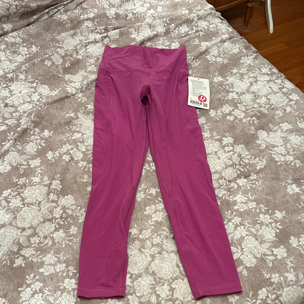 lululemon athletica Magenta Leggings